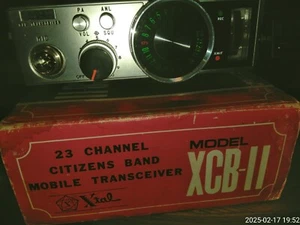 RARE NOS VINTAGE XTAL X-CB 11 FROM JAPAN -MINT W/ BOX - Zdjęcie 1 z 5