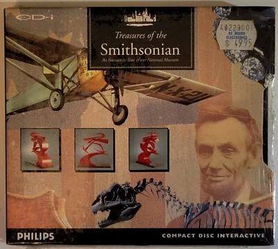 Treasures Of The Smithsonian | Factory Sealed | Philips Interactive CD - Image 1 of 2
