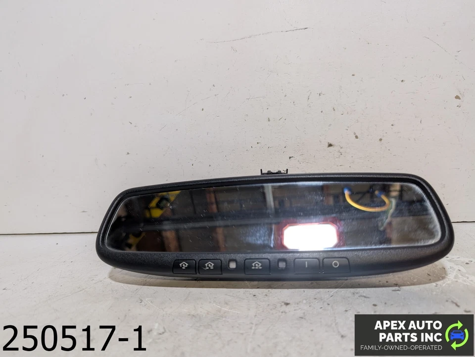 Conjunto de espejo retrovisor interior OEM 2011-2013 Kia Sorento 2,4 L con atenuación automática Foto 1 de 4