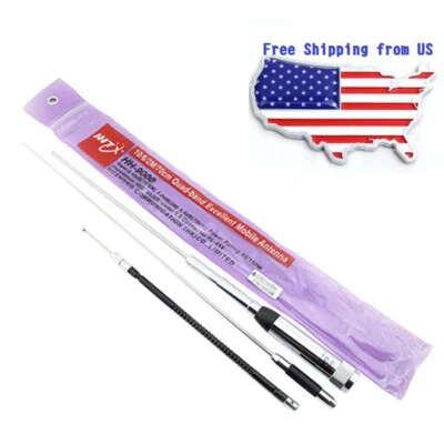 HH-9000 Quad Band Antenna Car Mobile Radio Antenna for TYT TH-9800 QYT KT-7900D - Image 1 of 4