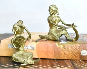 Indian Brass Decor /Vintage look Handcrafted Dhokra Art/Table Decor/Showpiece - Picture 1 of 4
