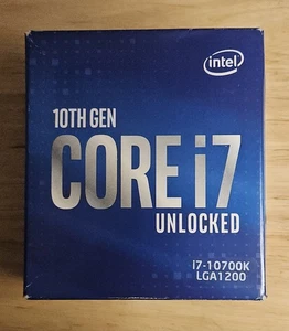Intel Core i7-10700K SRH72 Octa-Core 3,8GHz Desktop LGA1200 CPU Prozessor - Bild 1 von 6