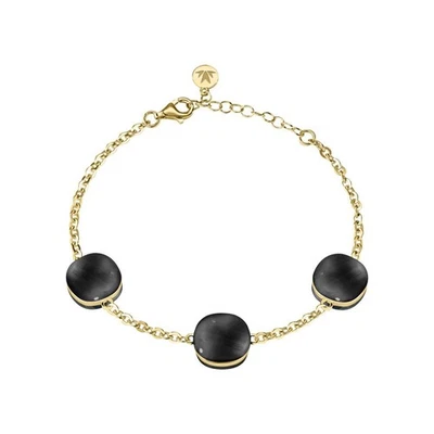 Pulsera Morellato Mujer Ojo de Gato Gema Dorado/Negro (Sakk103) Foto 1 de 4
