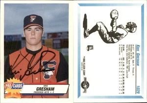 Kris Gresham Signed 1993 Fleer ProCards RC Card *Autograph Den* Auto AU - Picture 1 of 1
