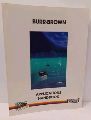 Burr Brown Applications Handbook - 1994 - Vintage Computing / IC / Amplifiers PB Foto 1 de 4