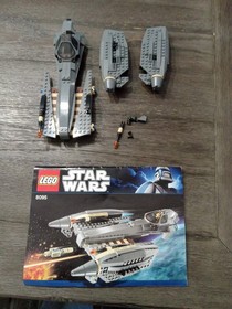 Lego Star Wars 8095 General Grievous W/MANUAL NO FIGURES UNCOUNTED