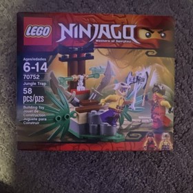 LEGO Ninjago Jungle Trap 70752 Complete Set 58 Pieces Kai Krait