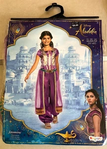 New Disney Aladdin Princess Jasmine Child Halloween Costume Size XSmall 3T-4T - Picture 1 of 3