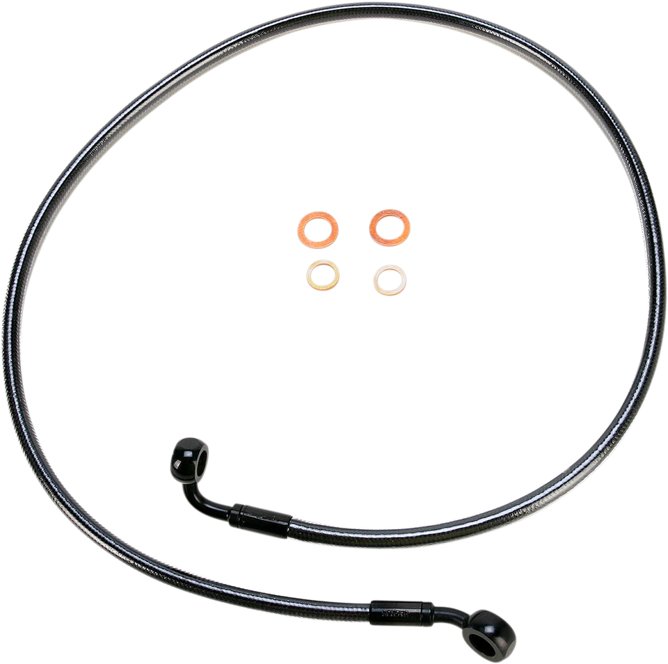 Harley Super Glide FXD MAGNUM 2002-2005 línea de freno Black Pearl 40" 35/90 461 Foto 1 de 1