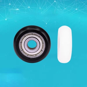 3D-Drucker Nylon Kunststoff Rad Pulley Linear 625ZZ Bearing Pulley Schwarz Weiß - Bild 1 von 5