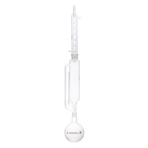 Soxhlet Extraction Apparatus - 1000mL Extractor, 3000mL Flask, Condenser - Eisco - Picture 1 of 2