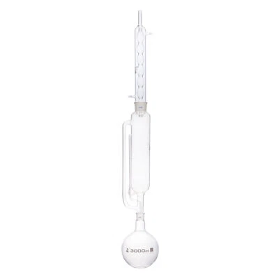 Soxhlet Extraction Apparatus - 1000mL Extractor, 3000mL Flask, Condenser - Eisco