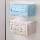 Transparent Storage Box Wall Mounted Tissue Box Large Capacity Mask Holder HoP1