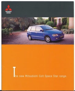 Mitsubishi Colt Space Star 1998-2000 UK Market Brochure 1.3i GL GLi GLX GLS - Picture 1 of 2