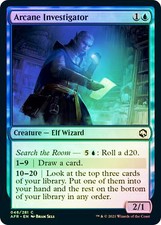 MTG Adventures in the Forgotten Realms - Arcane Investigator - FOIL NM Card
