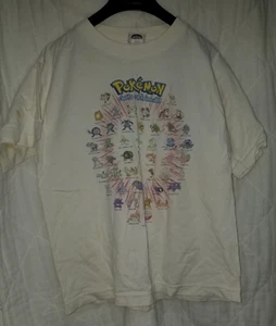 Vintage 1999 Pokemon Gotta Catch Em All T Shirt Nintendo Size Large Youth - Picture 1 of 6
