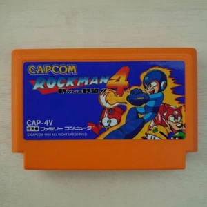 USED ROCKMAN IV 4 Megaman Famicom Nintendo Cartridge - Picture 1 of 24