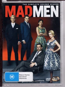 ποΈ Mad Men Season 2 DVD 3 Disc Set New & Sealed region 4 - Picture 1 of 2