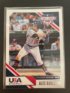 Alec Burleson 2020 Panini USA Stars & Stripes #20