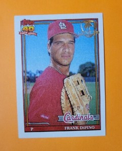 1991 Topps Desert Shield Frank DiPino #112 - B - EX/MT+