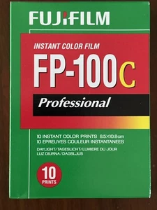 Fujifilm FP-100C ISO 3.5x4.2 in Professional Instant Colour Film. Expired 2018 - Picture 1 of 3