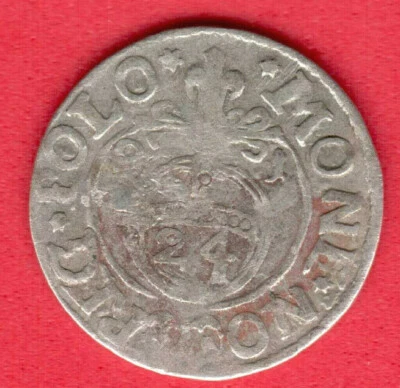 Poland 1/24 Taler 1621 Sigismund III Vasa Waza Dreipolcher Poltorak 1087 - Image 1 of 2