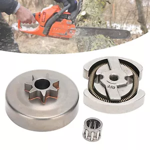 Metal Chain Sprocket Clutch Bearing Drum Fit For Husqvarna 36 41 136 137 141 142 - Picture 1 of 12