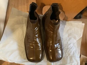 Vintage Brown Boots Size 10.5. - Picture 1 of 7