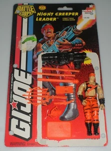 1993 Vintage G.I. GI Joe Lot 3.75 ARAH Cobra Night Creeper Leader *100% Complete - Picture 1 of 9