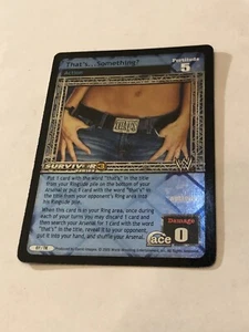 wwe raw deal ccg That’s… Something ? - Picture 1 of 3