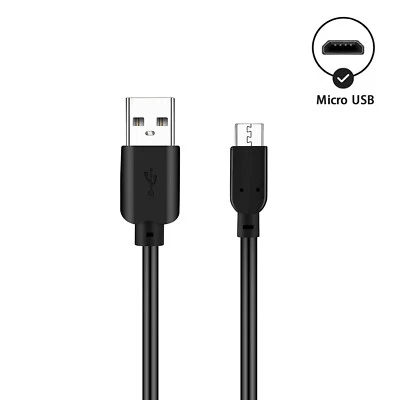 5ft Micro USB Cable for Plantronics Voyager 3200 5200 UC 5220 Wireless Headphone - Image 1 of 4