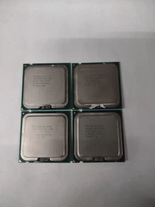 Lot of 4 Intel Core 2 Duo E7500 2.93GHz 3MB 1066MHz SLGTE LGA775 CPU Processor   - Picture 1 of 1