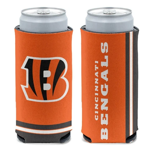 CINCINNATI BENGALS 12oz. SLIM CAN COOLER CAN HOLDER NEW WINCRAFT 👀 🏈 Cover