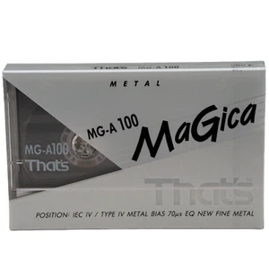 THAT'S MG-A 100 METAL TYPE IV BLANK AUDIO CASSETTE TAPE (1993) NEW AND SEALED - Picture 1 of 8