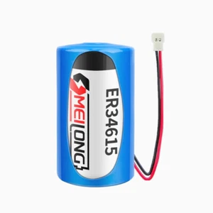 3.6V ER34615 19000mAh Li-ion Battery with 51005 White Plug for Water Meter - Picture 1 of 2