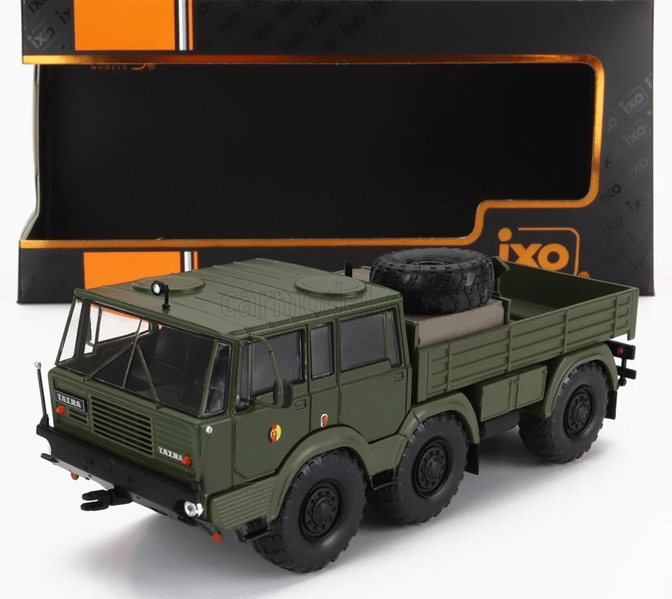 1/43 IXO-MODELS - TATRA - 813 NVA 6x6 TRUCK CASSONATO DOUBLE CABINE TRU041.22 - Immagine 1 di 1