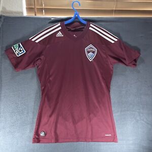 ADIDAS Colorado Rapids MLS Soccer Youth L Large Home Jersey 2011/12