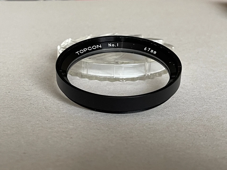 Vintage Topcon 67mm Fit, +1 Close-up Filter - Image 1 of 1