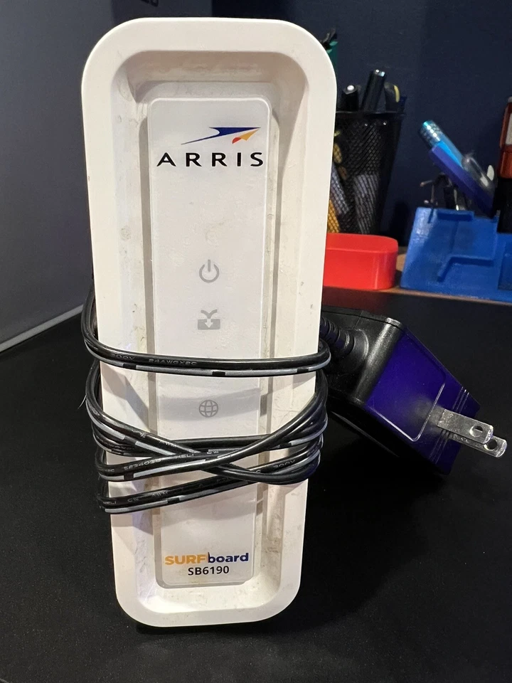 ARRIS Surfboard SB6190 Docsis 3.0 Cable Modem  White - Image 1 of 1