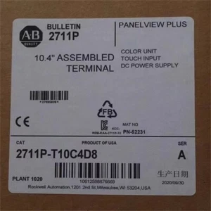 NEW Factory Sealed AB 2711P-T10C4D8 Plus Assembeled Terminal 2711P T10C4D8 - Picture 1 of 3