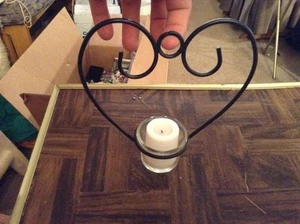 Heart shape candleholder - Picture 1 of 2