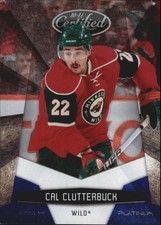 2010-11 Certified Platinum Blue #72 Cal Clutterbuck/250
