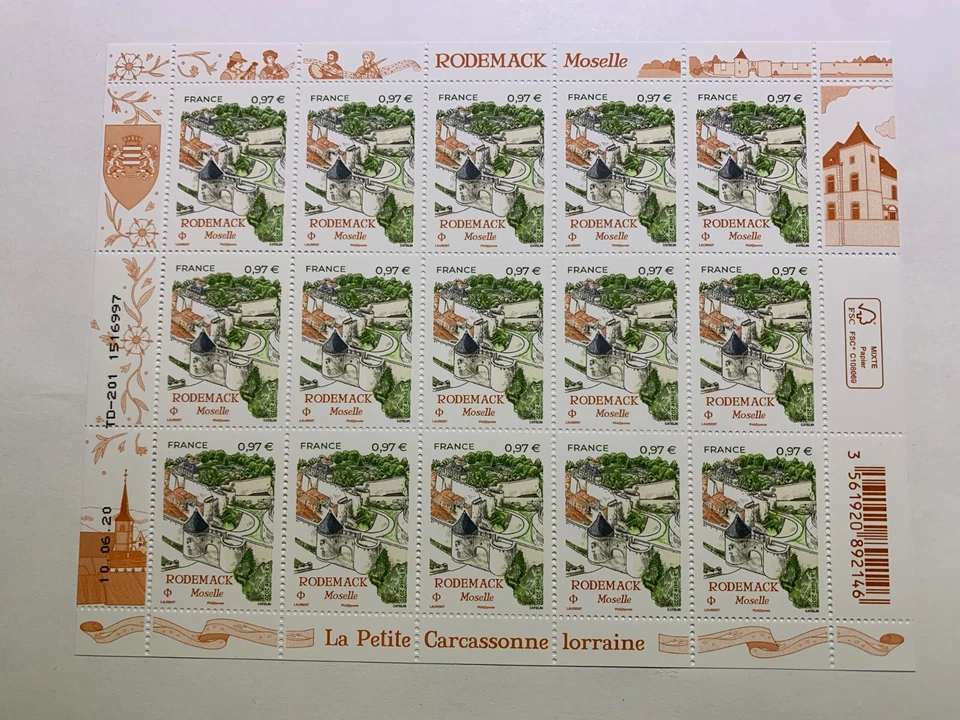 Feuillet de France 2020 neuf** Rodemack - Photo 1/1