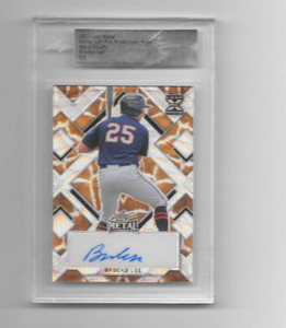 Brooks Lee 2022 Leaf Metal Wave Giraffe Auto Pre Production Proof 1/1