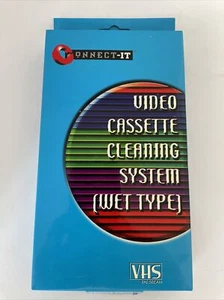 Connect-it Video Cassette Cleaning System (Wet Type) - Picture 1 of 5
