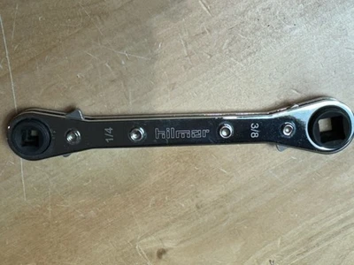 Hilmor Tools SWS Service Ratcheting Wrench - 1/4" x 3/16", 3/8" x 5/16" - Image 1 of 4