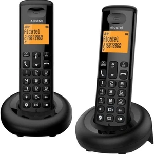 Telefono Cordless Alcatel e160 Duo Black - Foto 1 di 4