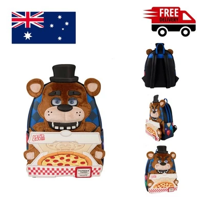 Five Nights at Freddy's Freddy Fazbear Plush Cosplay Lenticular Mini Backpack - Image 1 of 4