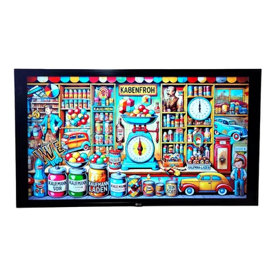 LG 40 Zoll (101,6 cm) Full HD LED TV Fernseher HDMI SCART DVB-C DVB-S DVB-T - Bild 1 von 4
