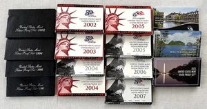 Silver Proof Sets; Fifteen  of Them - Picture 1 of 1